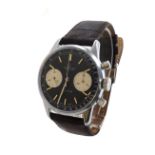 Breitling chronograph stainless steel gentleman's wristwatch, ref. 1191