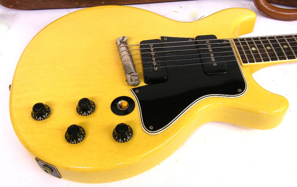 1959/60 Gibson Les Paul Special electric guitar, made in USA, ser. no. 9xxxx9, TV yellow finish, - Image 3 of 10