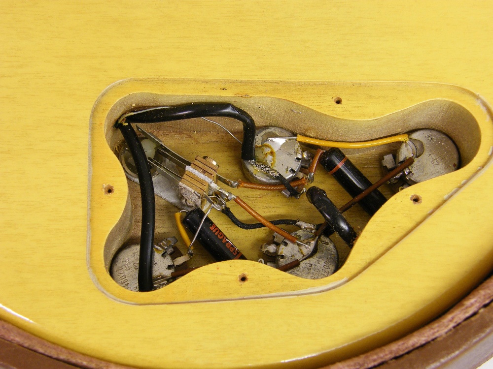 1959/60 Gibson Les Paul Special electric guitar, made in USA, ser. no. 9xxxx9, TV yellow finish, - Image 10 of 10