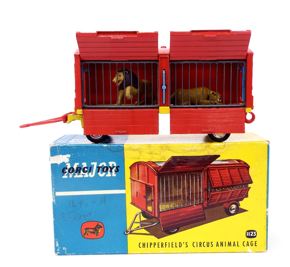 Corgi Toys - Chipperfield's Circus Animal Cage, 1123, boxed