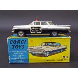 Corgi Toys - Chevrolet Police Car, 481, boxed