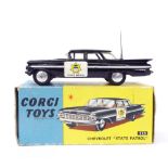 Corgi Toys - Chevrolet "State Patrol", 223, boxed