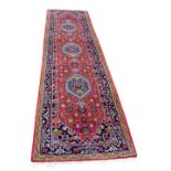 Persian Bidjar runner, 116" x 32.5"