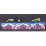 World of Miniatures - three Billy Smart's Circus Vehicles, boxed (3)