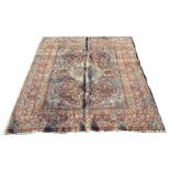 Antique Persian Tabriz rug, 70" x 54"