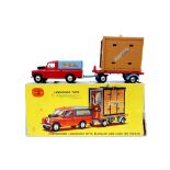 Corgi Toys - Gift Set 19 Chipperfield's Land-Rover with elephant and cage on trailer, boxed