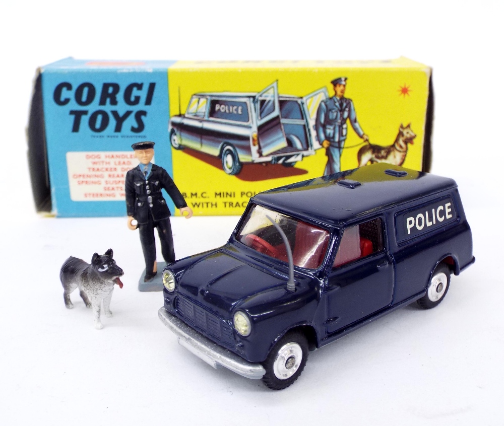 Corgi Toys - B.M.C. Mini Police Van with tracker dog, 448, boxed - Image 2 of 2