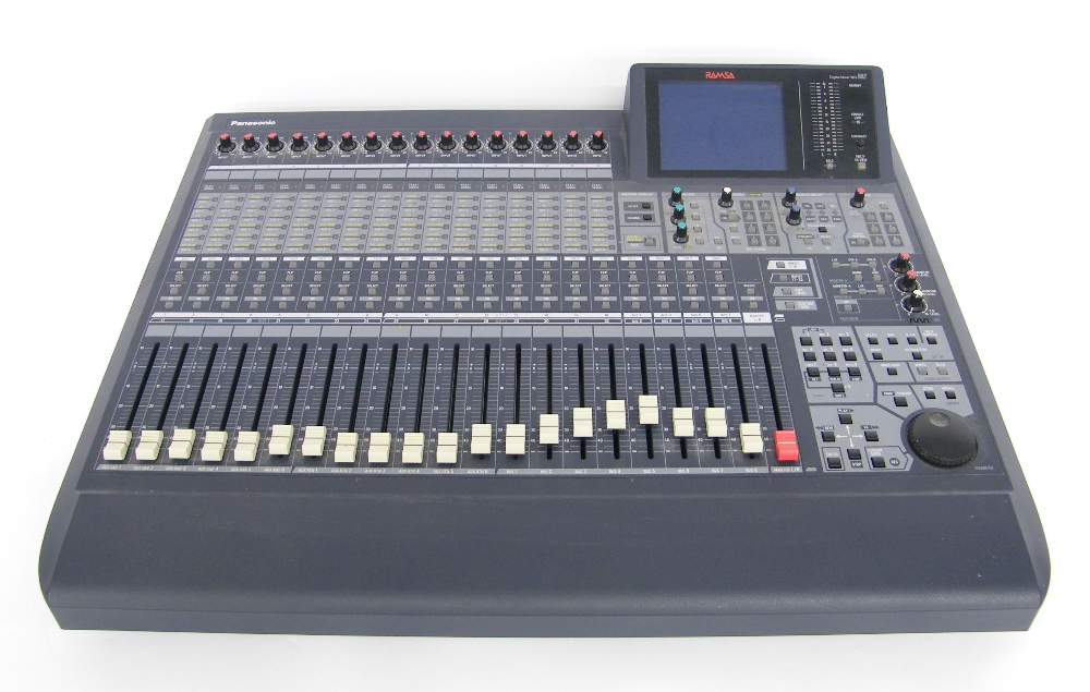 Mark Griffiths - Panasonic Ramsa WR-DA7/B audio mixer, made in