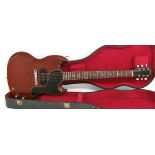 Mark Griffiths' 1965 Gibson SG Junior electric guitar, made in USA, ser. no. 3xxxx9