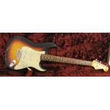 Mark Griffiths' 1962 Fender Stratocaster electric guitar, made in USA, ser. no. 8xxx3