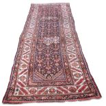 Persian Malayer runner, 126" x 37"