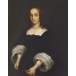 Continental School (18th/19th century) - Portrait of a lady (unknown), three-quarter length