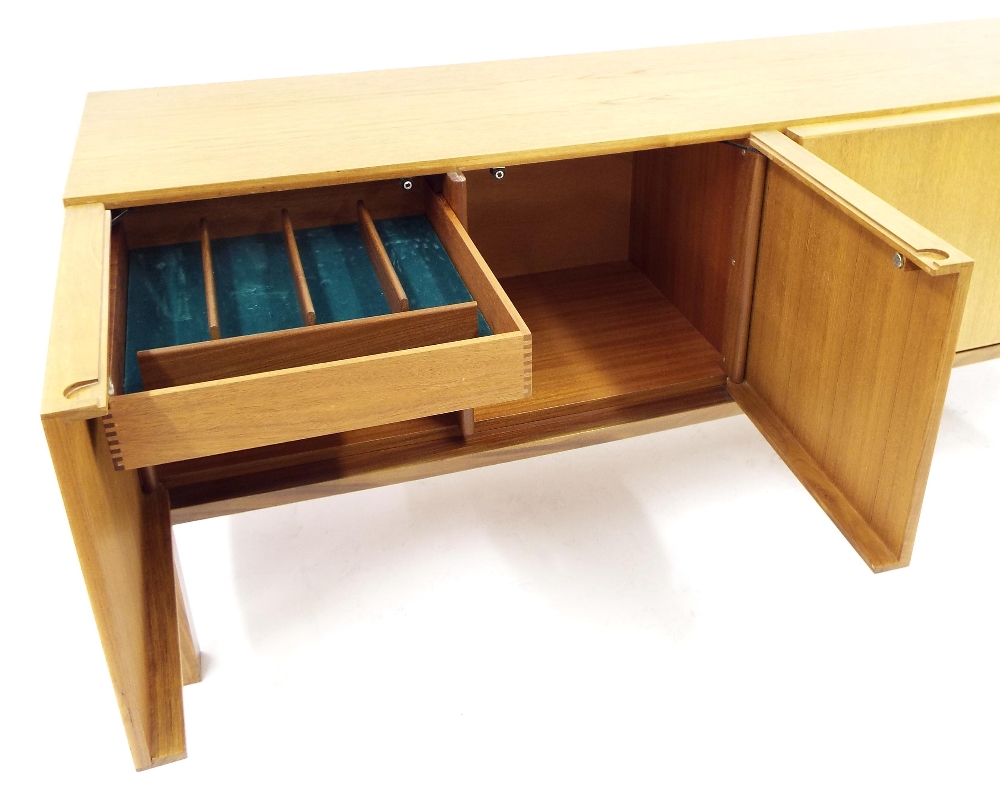 Gordon Russell of Broadway teak dining suite, comprising a sideboard fitted with four cupboards, 72" - Image 2 of 3