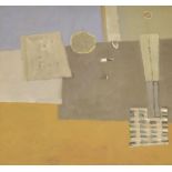 **Tastko (20th/21st century) - Abstract still life, signed and dated '57 (1957), oil on board, 19.5"