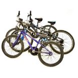 Three children's mountain bikes by Trek, Reebok and Apollo (3)
