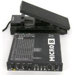 Voce Micro BII organ module, with AC adaptor; together with a Hammond Expression pedal with cable (