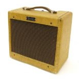1962 Fender Champ guitar amplifier, made in USA (USA PLUG)