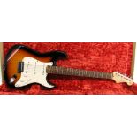 2011 Fender Custom Shop Custom Deluxe Stratocaster, made in USA, ser. no. 5xx3, sunburst finish,