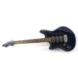 Perry Bamonte - Schecter Diamond Series Hellcat 'TED' left-handed electric guitar, blue finish