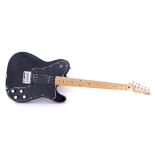 Squier by Fender Telecaster Custom electric guitar, crafted in Indonesia, ser. no. IC03xxxxx0, black