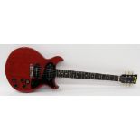 1970s CMI Les Paul Special double-cut type electric guitar, made in Japan, cherry finish with