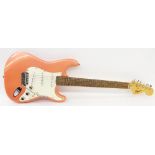 Squier by Fender Affinity Series 20th Anniversary Strat electric guitar, crafted in China,