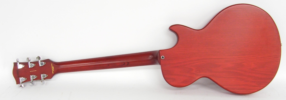 Perry Bamonte - Gordon Smith hollow body left-handed electric guitar, made in Britain, with Patent - Image 2 of 2