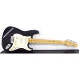 Fender export market Stratocaster electric guitar, ser. no. F0xxxx7, stamped Made in USA to the back