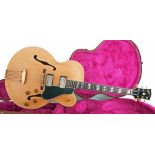 1957 Gibson ES-350T hollow body electric guitar, made in USA, ser. no. U2xx7, natural finish with