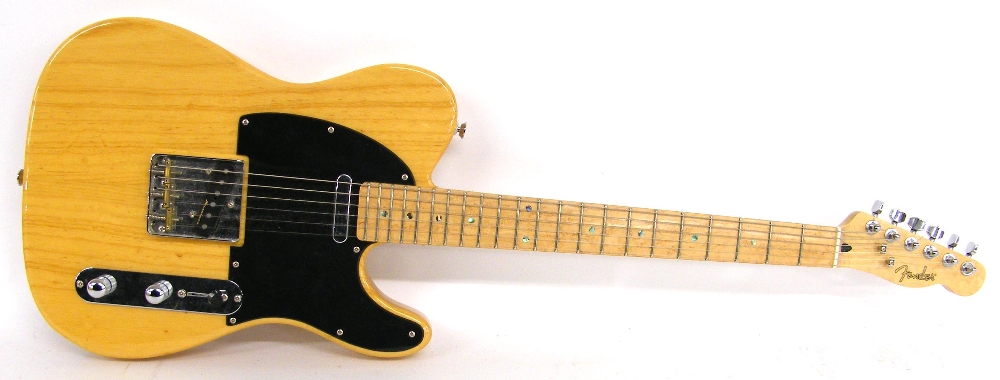 Fender Lite Ash Telecaster Made In Korea Fender Lite Ash Telecaster electric guitar, made in Korea, natural