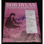 Boy Dylan - autographed 'Under The Red Sky' poster, with certificate of authenticity to the reverse