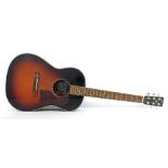 2008 K. Yairi G-1F small-bodied acoustic guitar, made in Japan, ser. no. 5xxx8, vintage sunburst