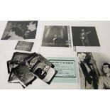 Album containing various Buddy Holly photographs, including Buddy Holly at The Palladium, London