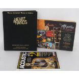 Heart & Hands - Musical Instrument Makers of America, hardback book; together with The Martin