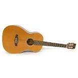 Tanglewood TW73 acoustic guitar, mahogany back and sides and natural top with light surface