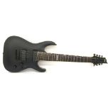 LTD by ESP H-338 eight string electric guitar, made in China, matt black finish, electrics in