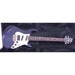 1990 PRS EG-4 electric guitar, made in USA, ser. no. 05xxx1, midnight blue finish (rare catalogue