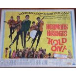 Herman's Hermits - 1966 Metro-Goldwyn Mayer Inc. promotional poster of Herman's Hermits 'Hold On',