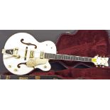 2013 Gretsch G6136T White Falcon hollow body electric guitar, made in Japan, ser. no. JT13xxxxx9,