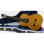 Joan Cashimira Model 740L left handed classical guitar, with Indian rosewood back and sides and