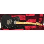 1997 Fender '72 reissue Telecaster custom electric guitar, crafted in Japan, ser. no. A0xxxx9, black
