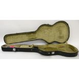 Shaped guitar hard case