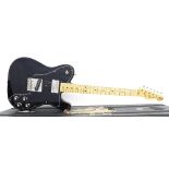 2010 Fender Telecaster custom electric guitar, made in Mexico, ser. no. MX10xxxxx8, black finish