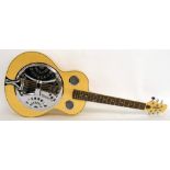 Guvnor acoustic resonator guitar, natural finish, condition: good