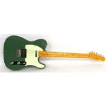 Hillary Typecasted electric guitar, olive green finish, electrics in working order, condition: good