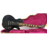 2014 Gibson Les Paul Studio 120th Anniversary electric guitar, black sparkle finish, electrics in