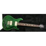 2004 Paul Reed Smith Custom 22 electric guitar, made in USA, ser. no. 4 8xxx6, emerald green figured