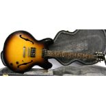 2014 Gibson ES335 Studio electric guitar, made in USA, ser. no. 1xxx4xx6, sunburst finish with light