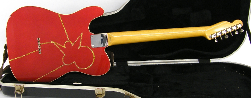 Fender '62 reissue Custom Telecaster electric guitar, crafted in Japan, neck ser. no. Q0xxxx4, - Image 2 of 3