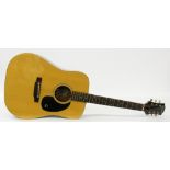 Epiphone FT-145 Texan acoustic guitar, made in Japan, mahogany back and sides with some blemishes